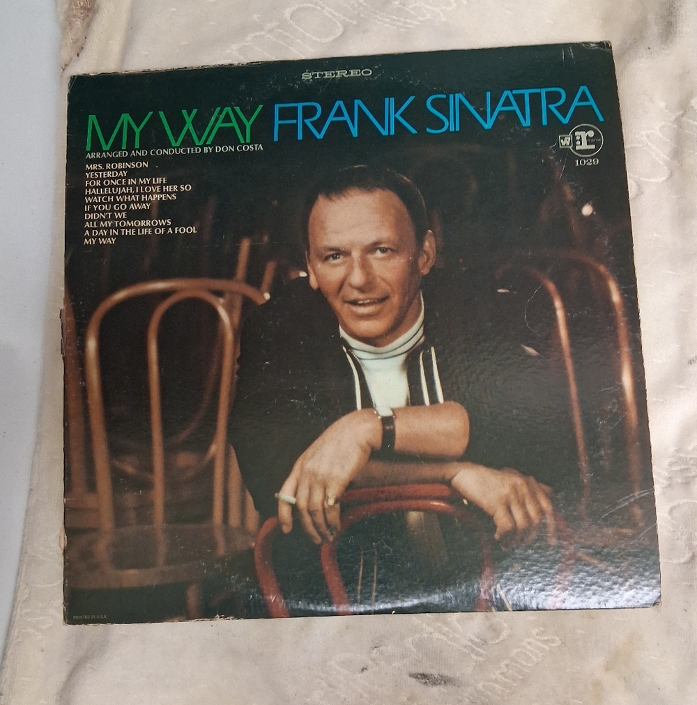 Frank Sinatra 'My Way' Vinyl Record LP